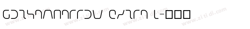 gothamnarrow extra l字体转换